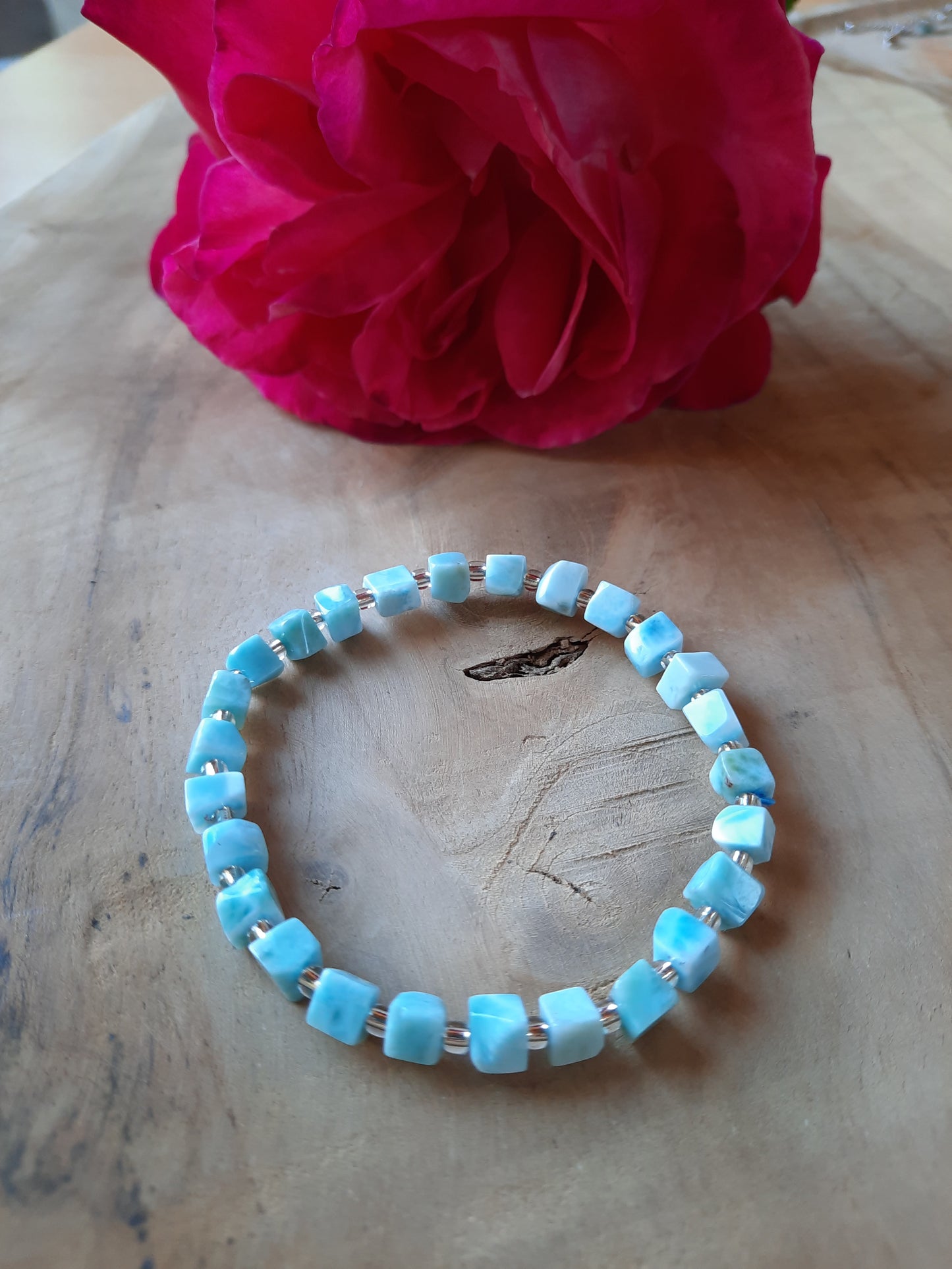 Larimar Armband Freiform