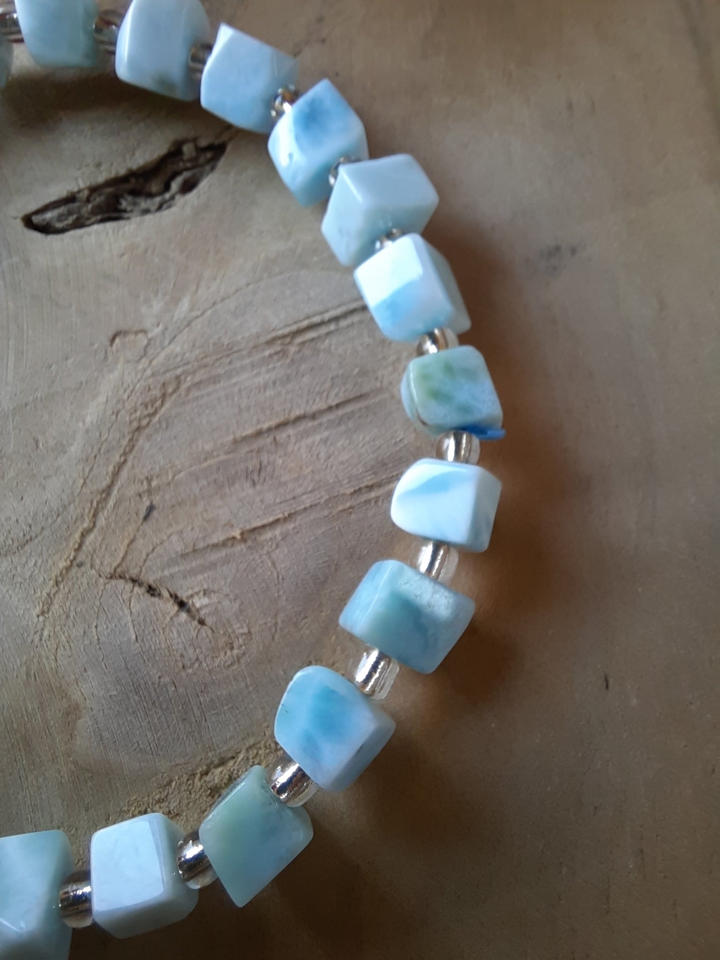 Larimar Armband Freiform