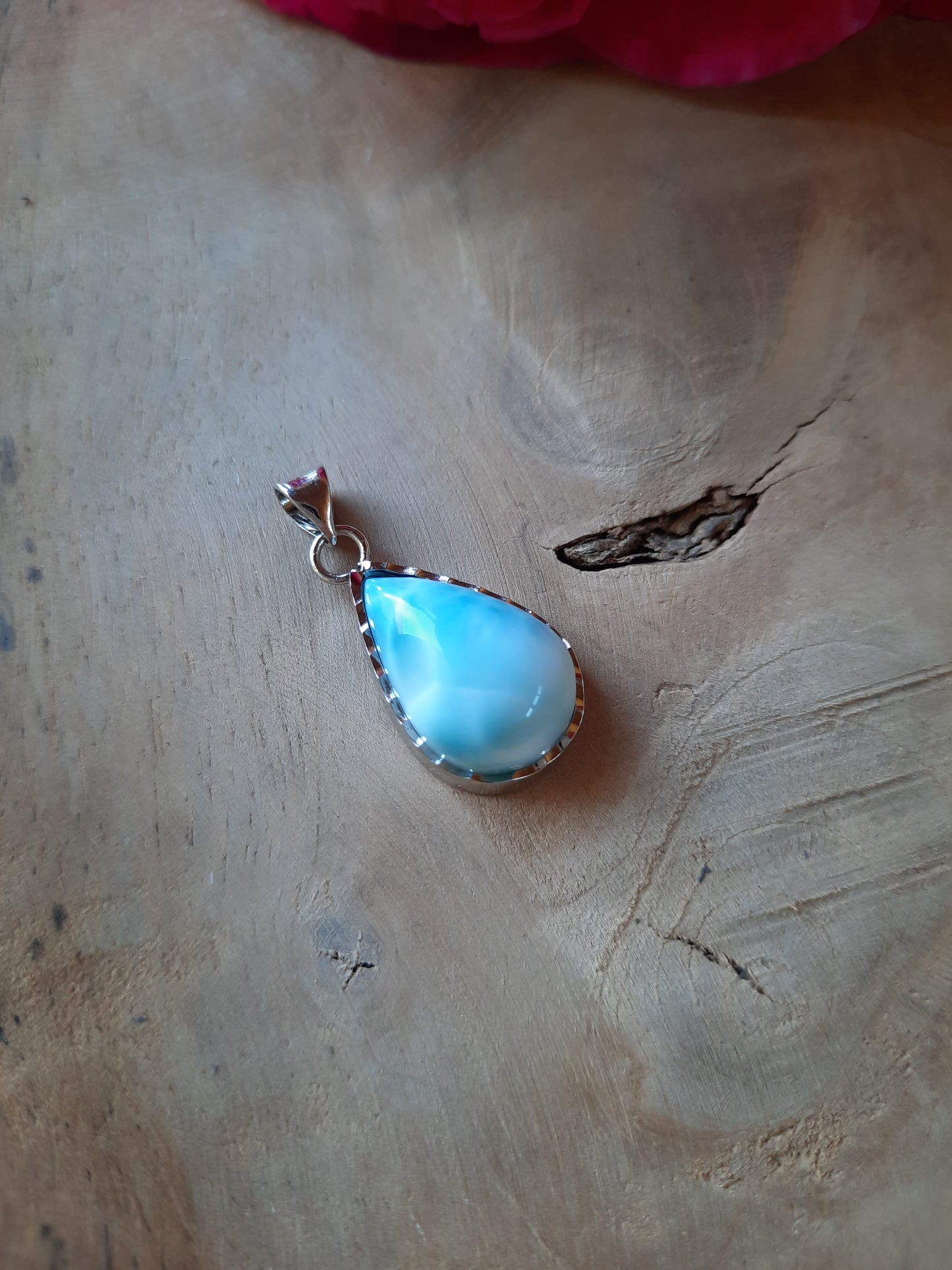 Larimar Anhänger Tropfen |