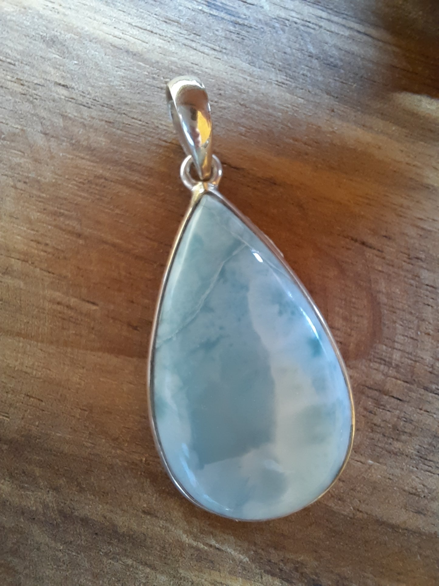 Larimar Anhänger Tropfen