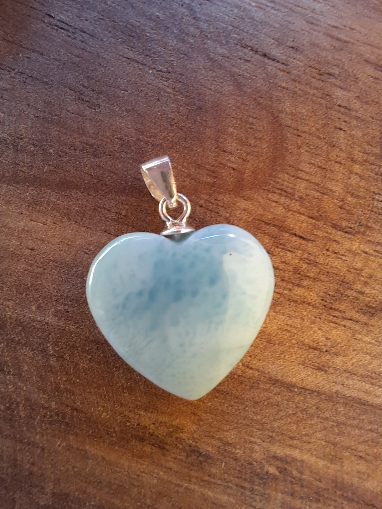 Larimar Herz Anhänger
