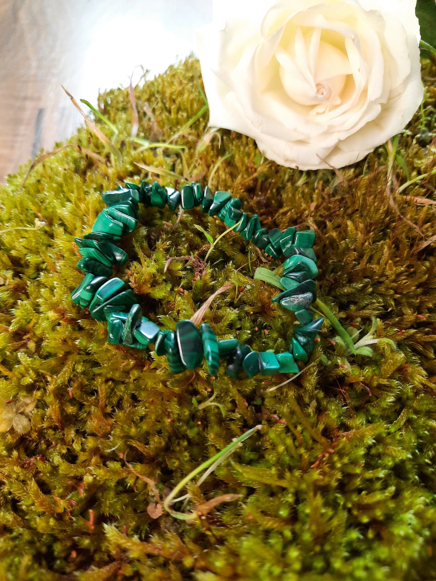 Malachit Splitterarmband