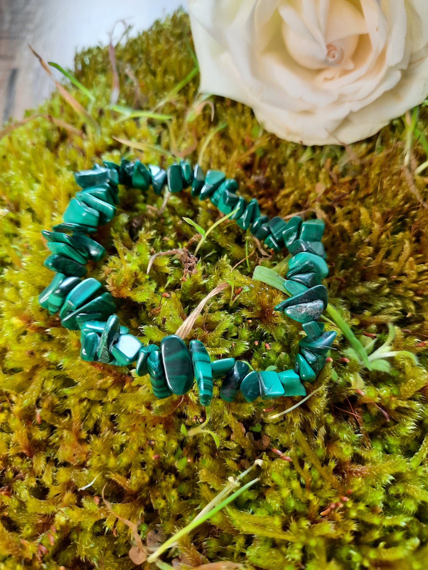 Malachit Splitterarmband