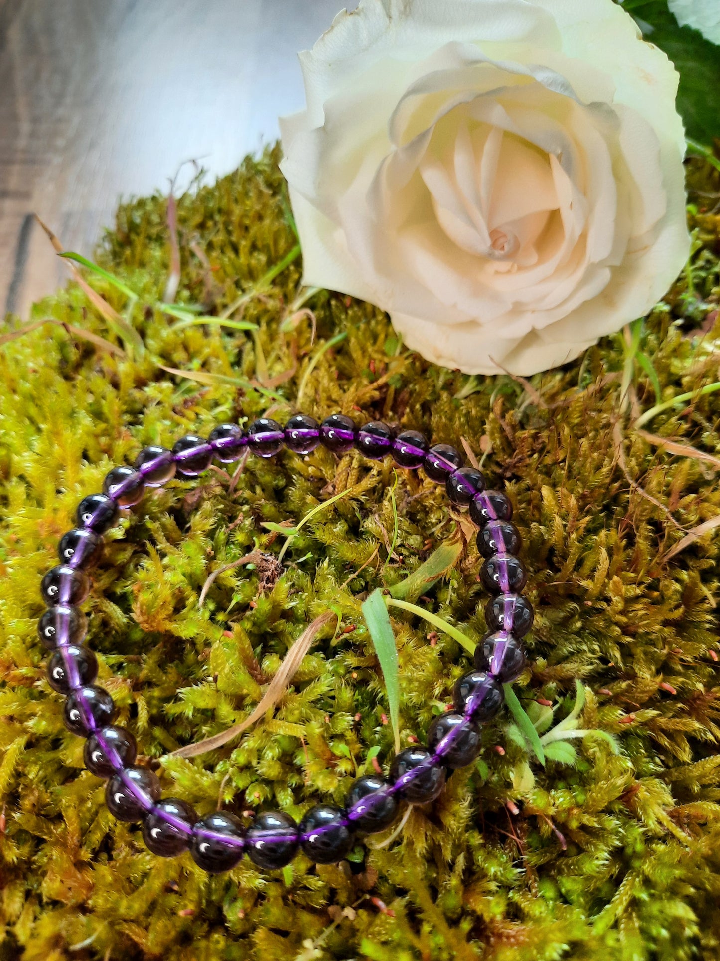Amethyst Armband dunkel