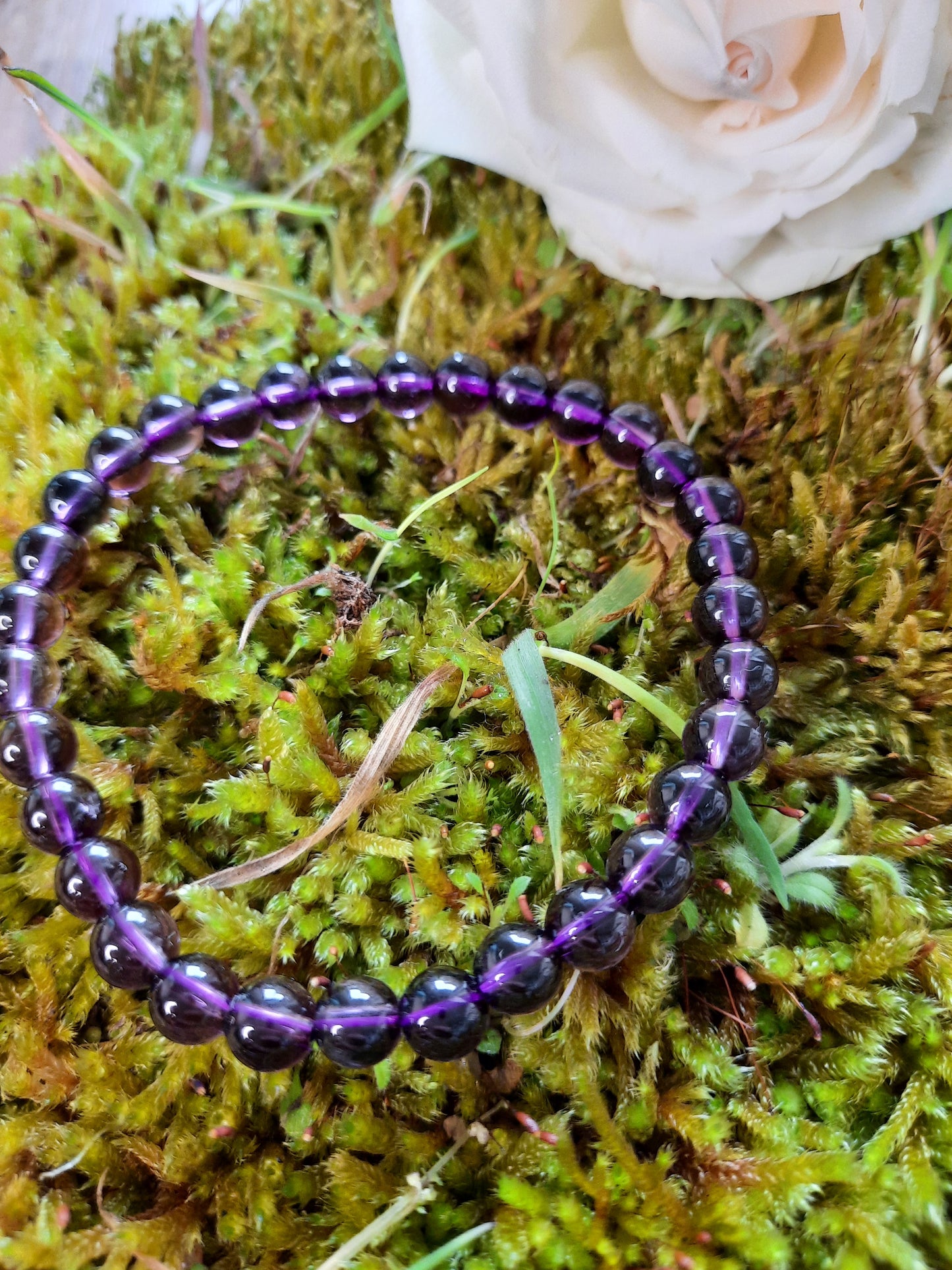Amethyst Armband dunkel