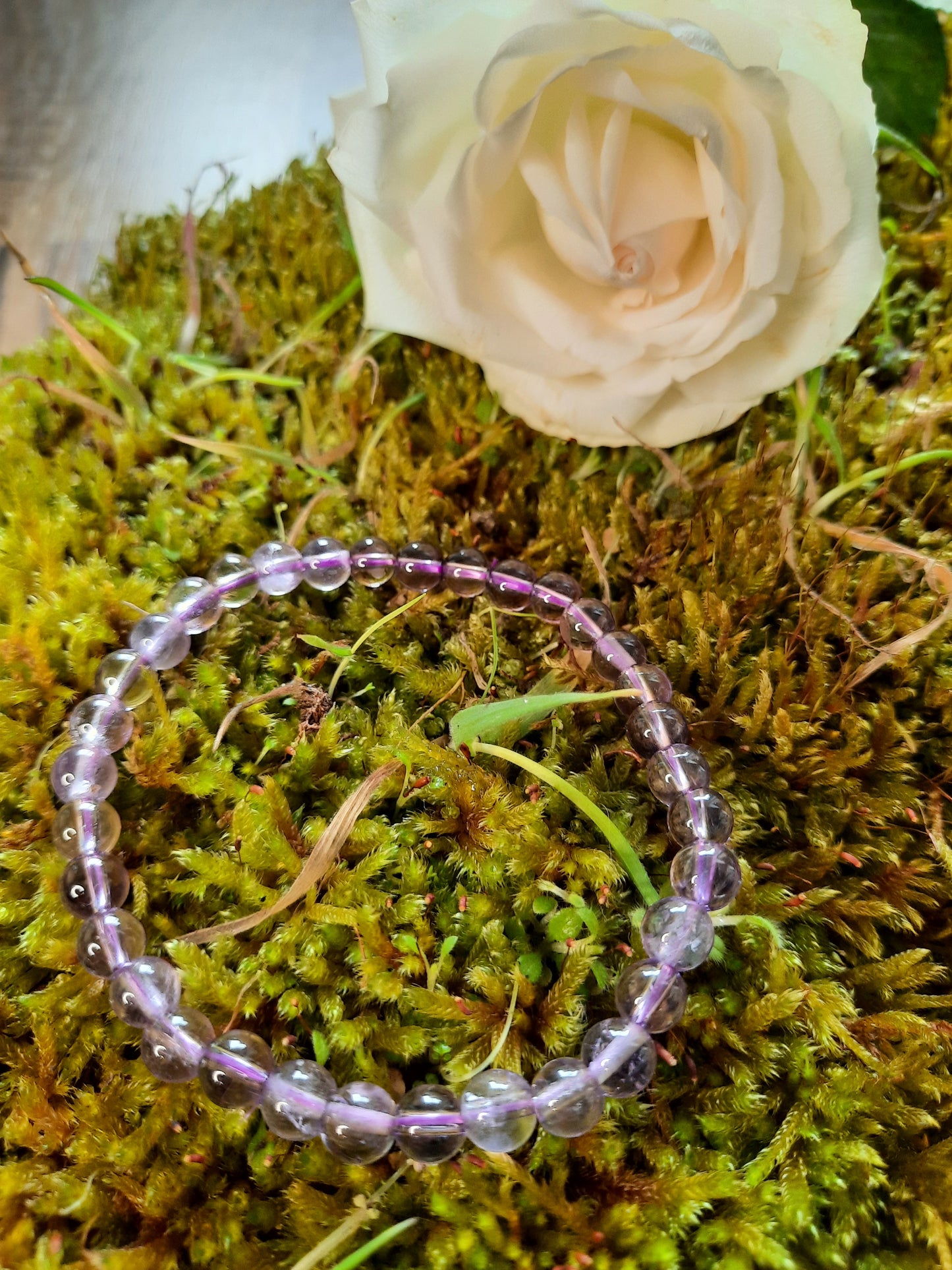 Amethyst Armband hell