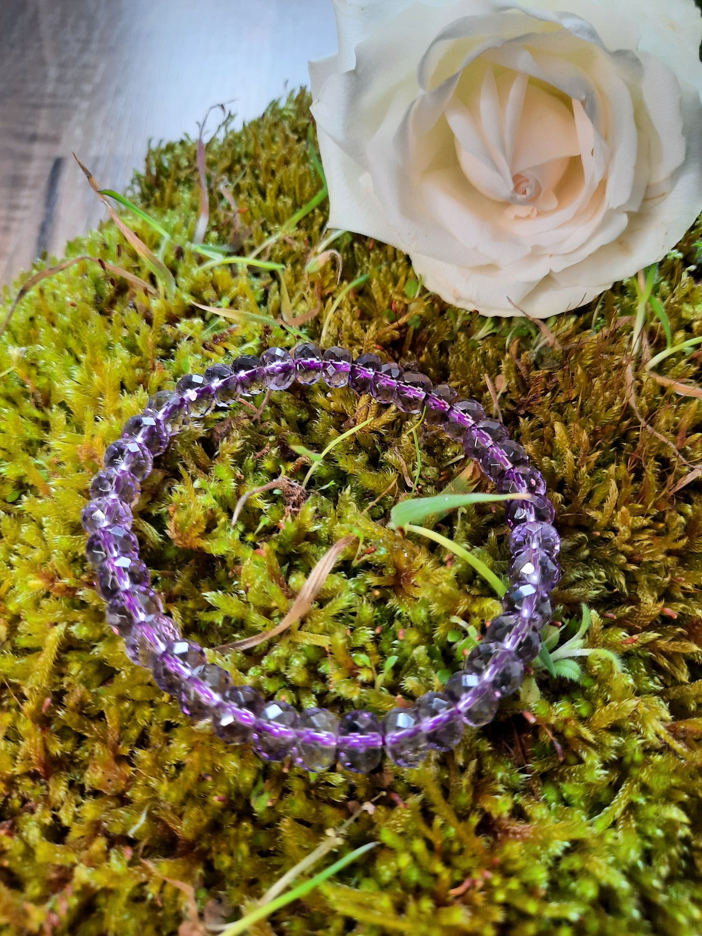 Amethyst Armband facettiert