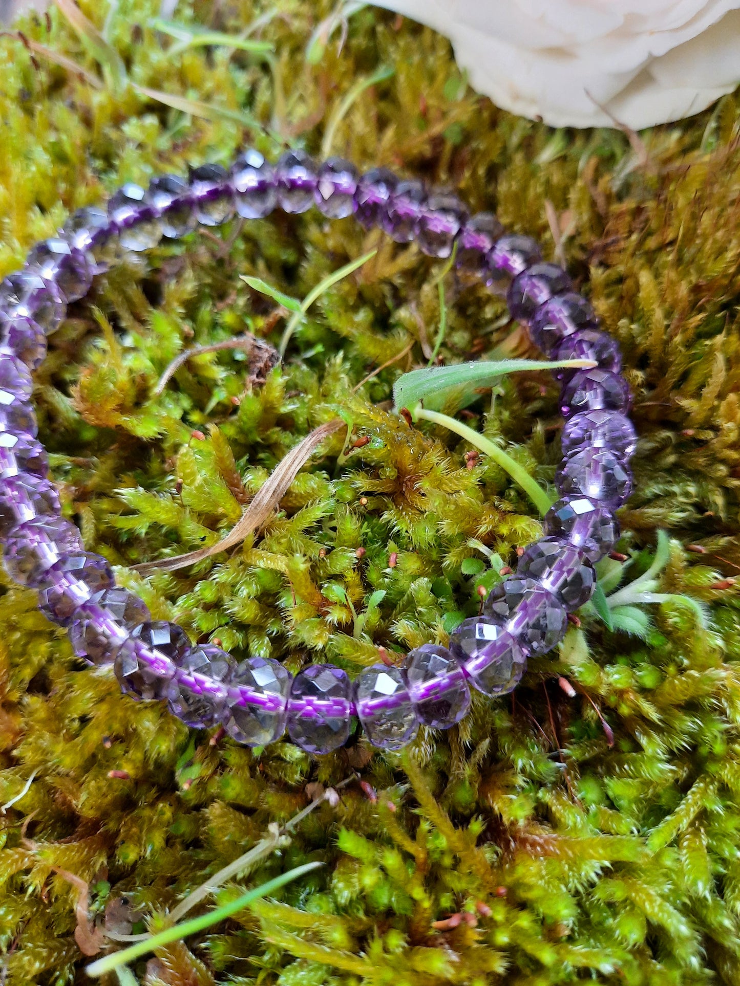 Amethyst Armband facettiert
