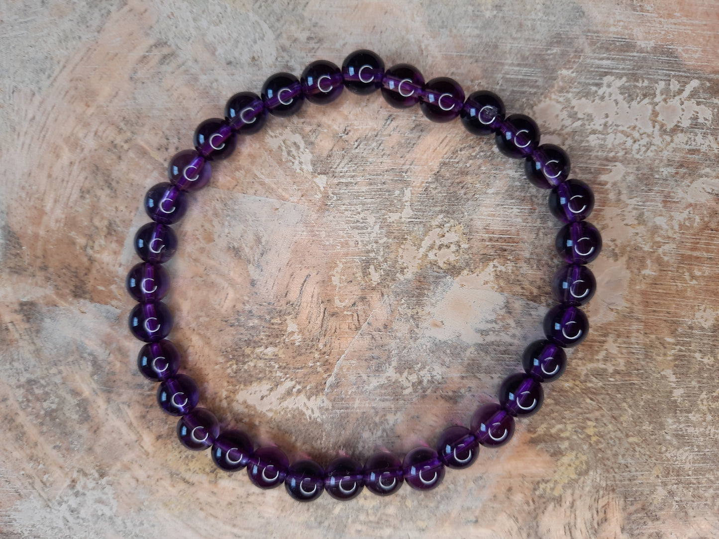Amethyst Armband dunkel