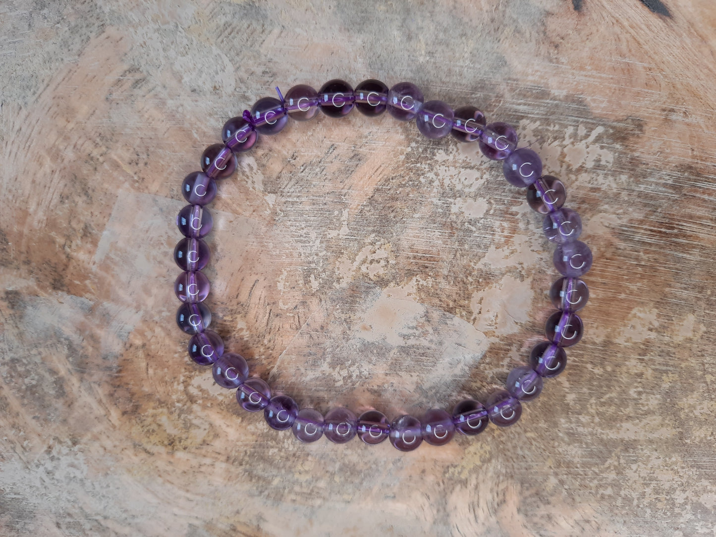 Amethyst Armband hell