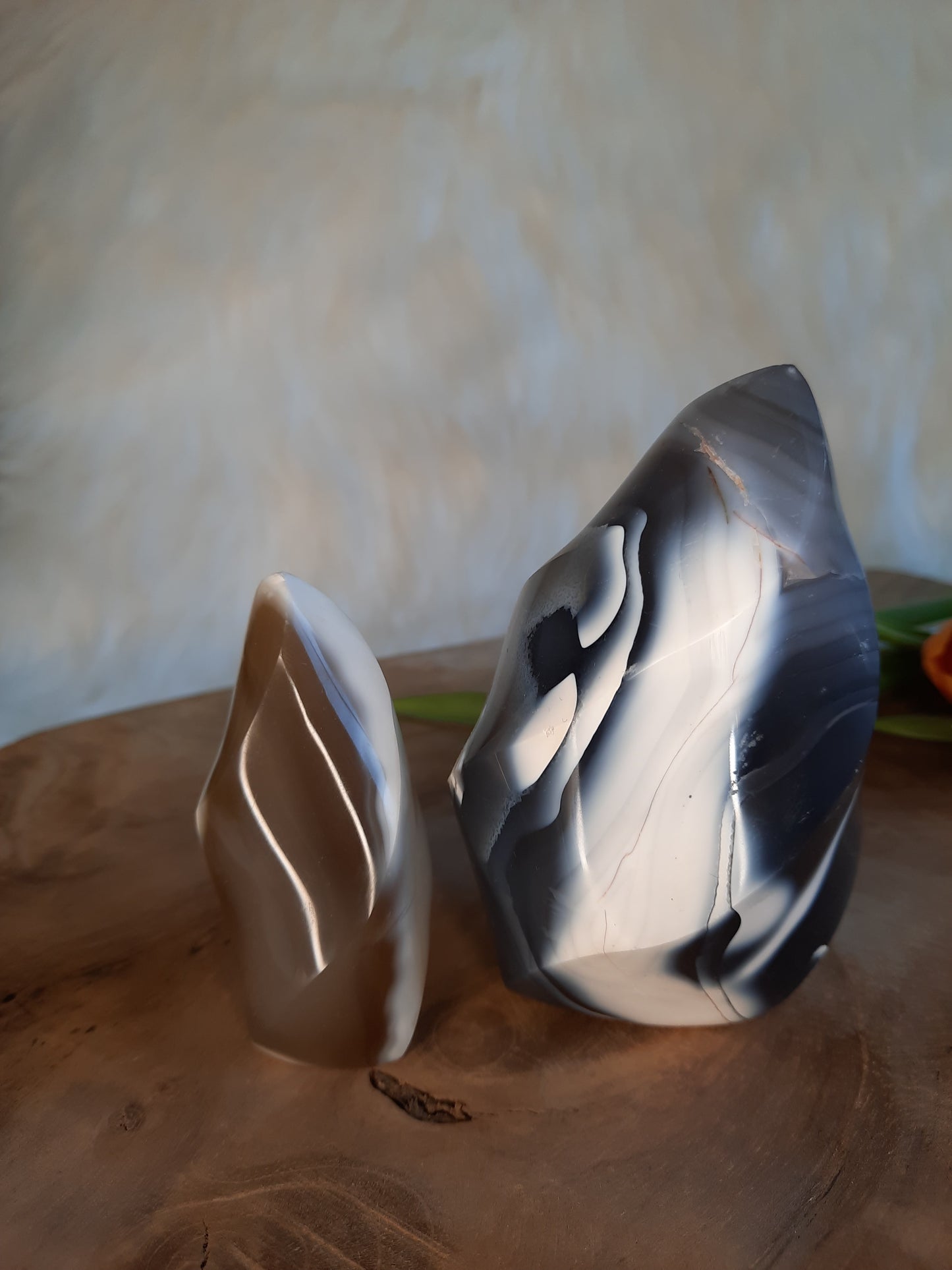 Orca Achat Freeform | Flamme