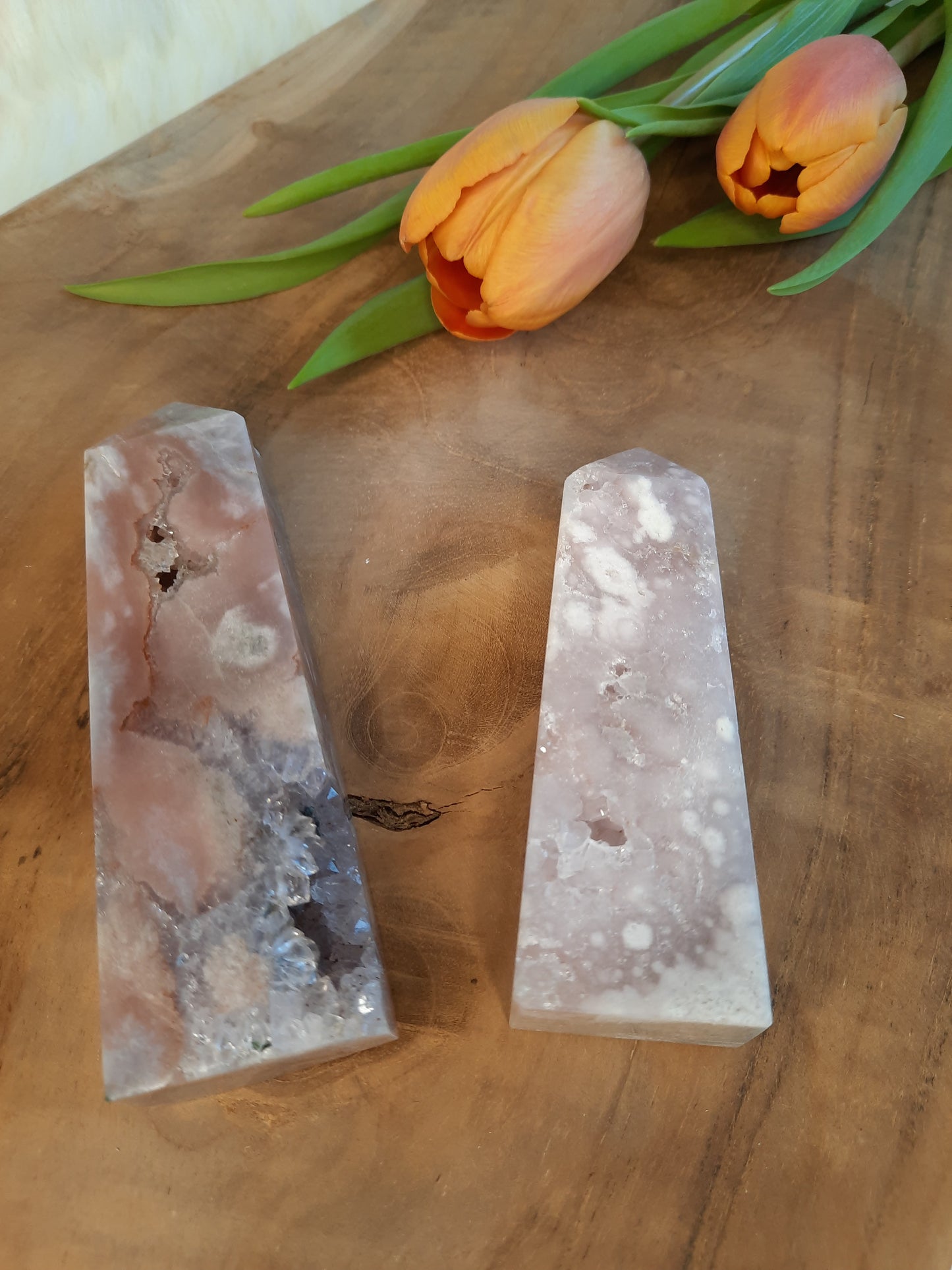 Pinker Amethyst Turm