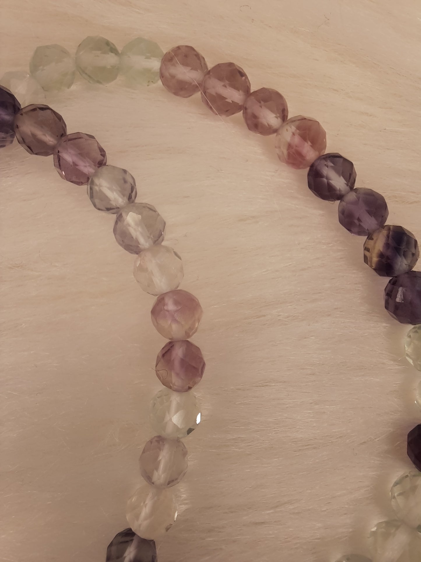 Fluorit Armband facettiert
