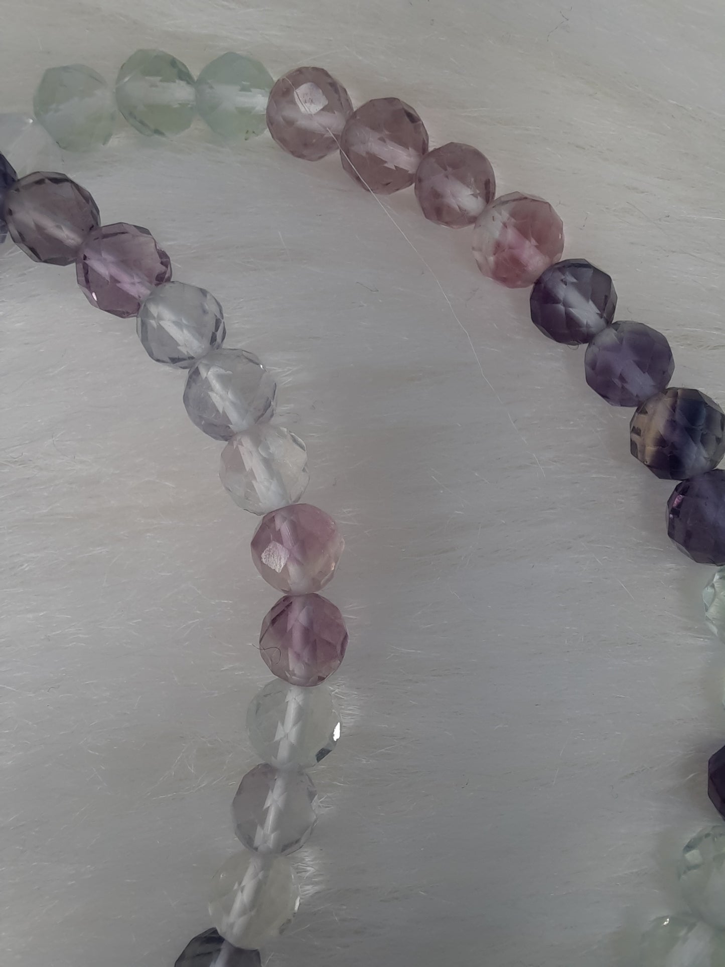 Fluorit Armband facettiert
