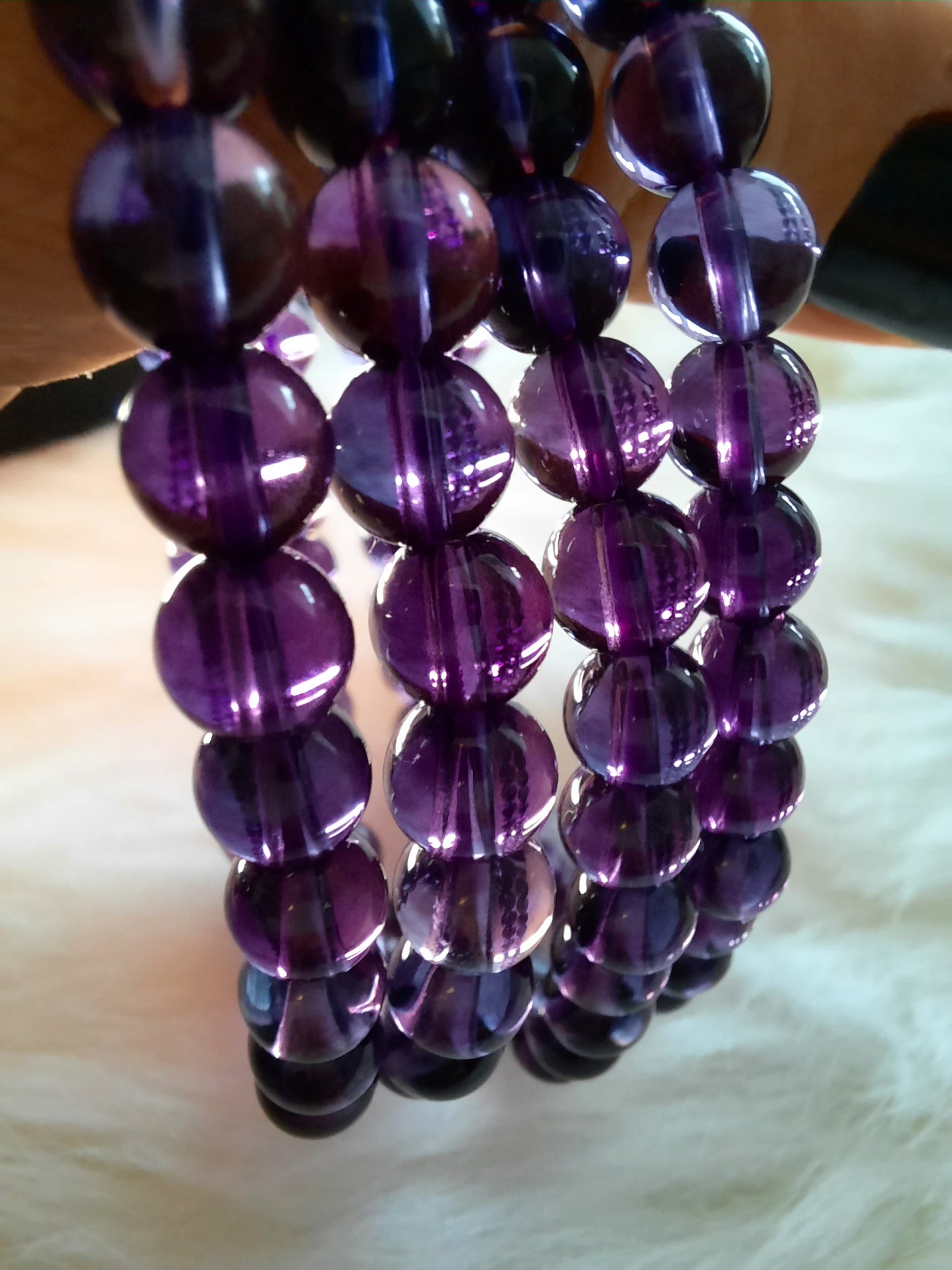 Amethyst Armband dunkel