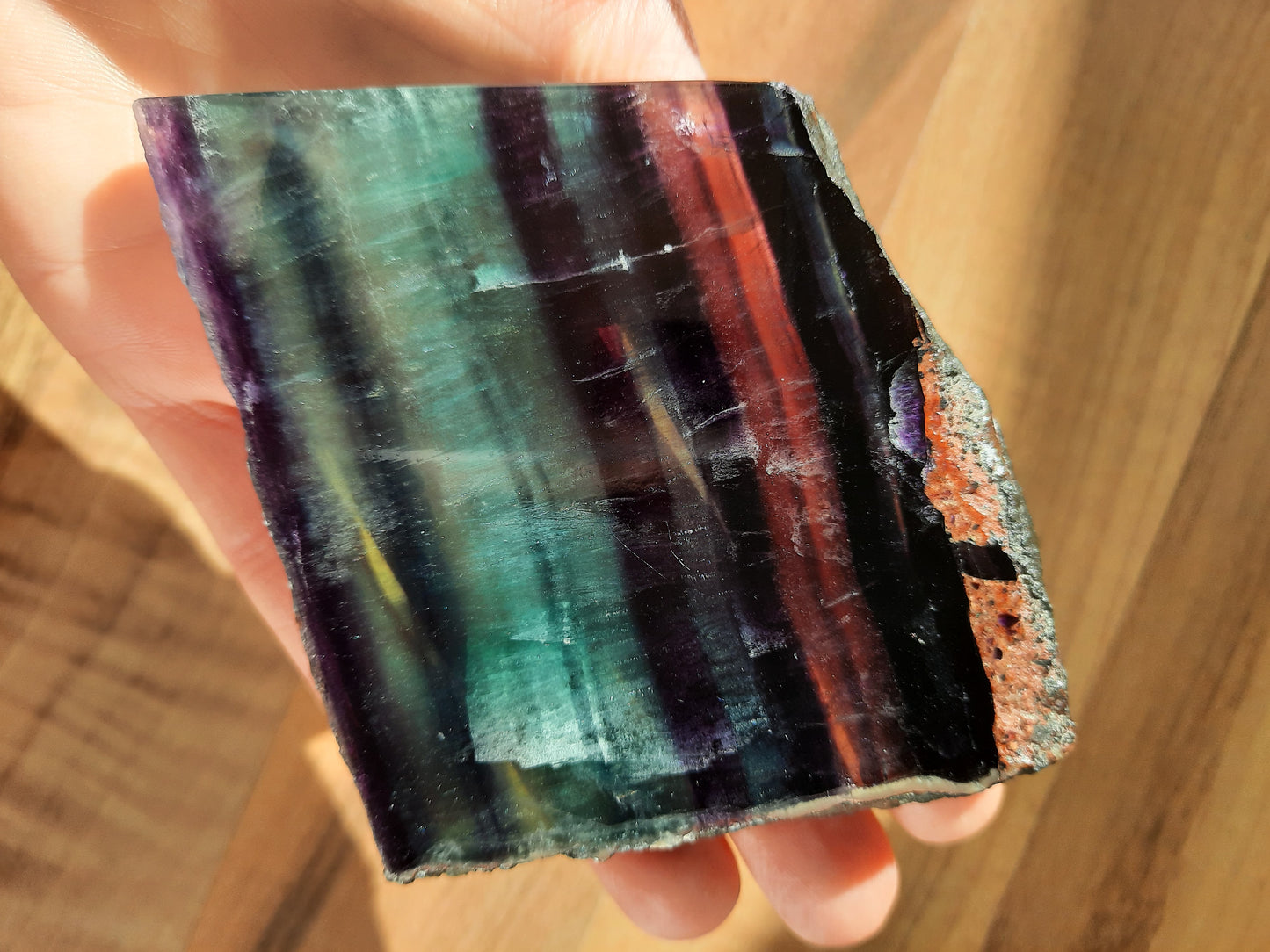 Fluoritscheibe groß