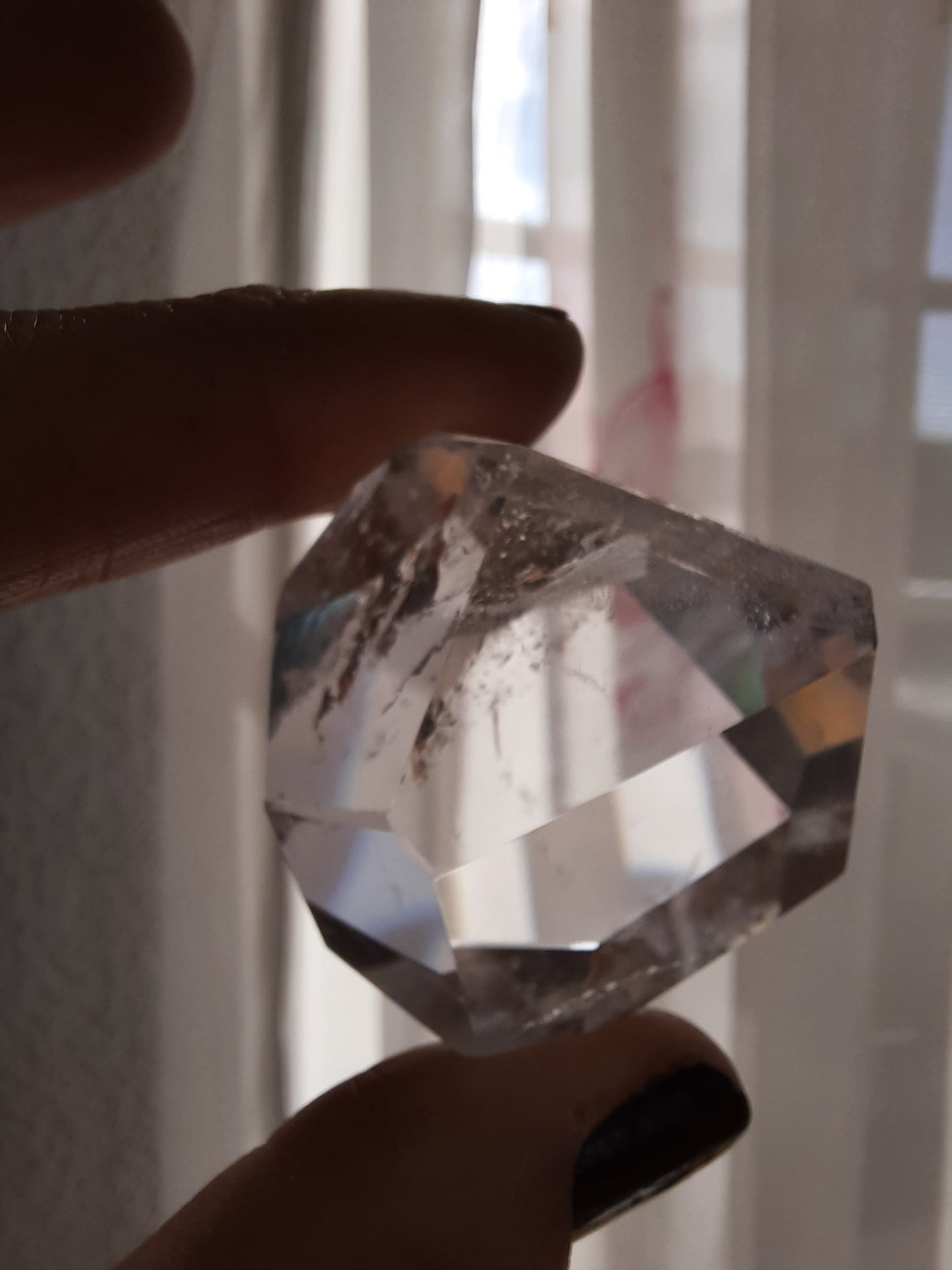 Bergkristall Freeform facettiert