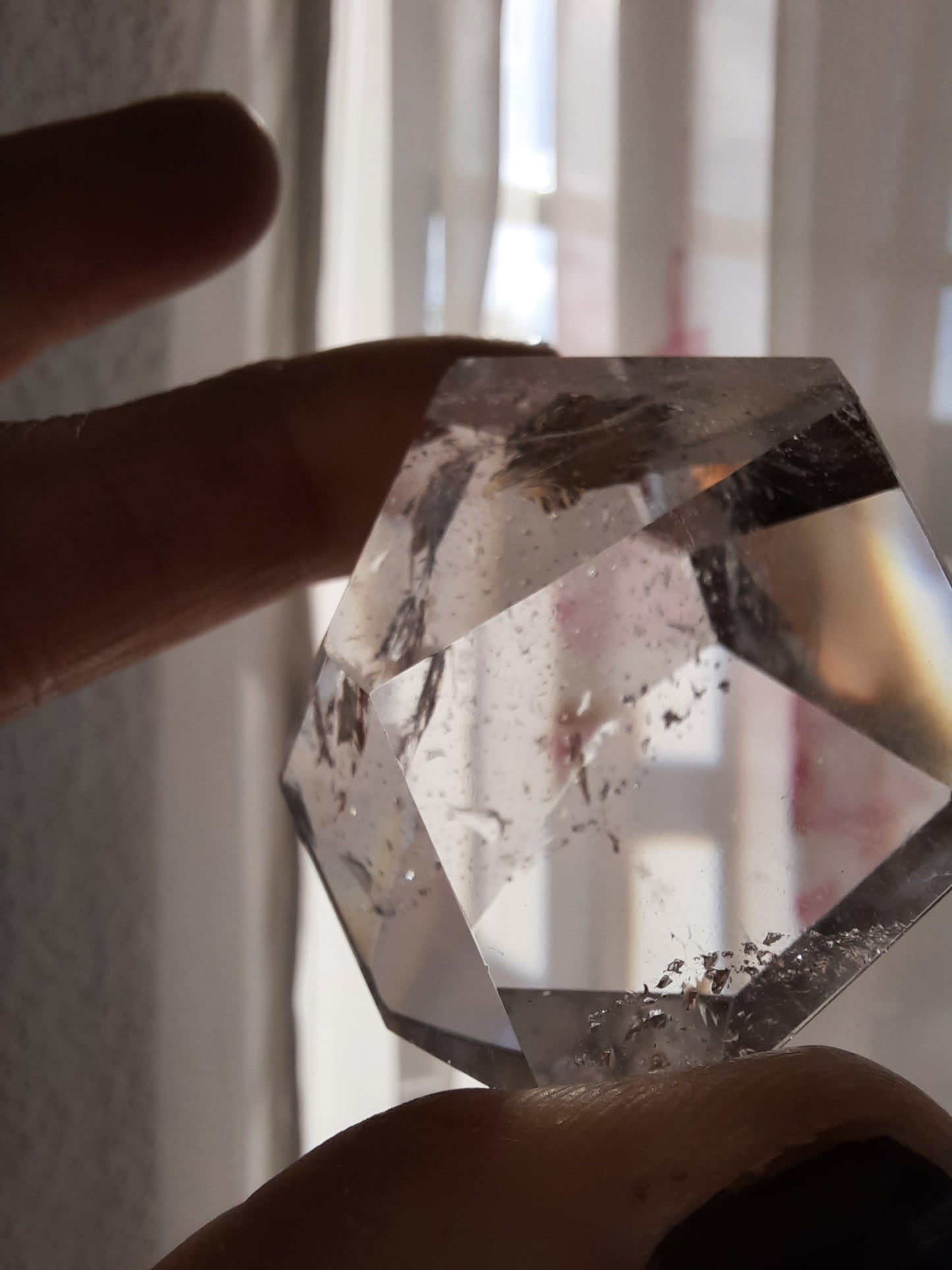 Bergkristall Freeform facettiert
