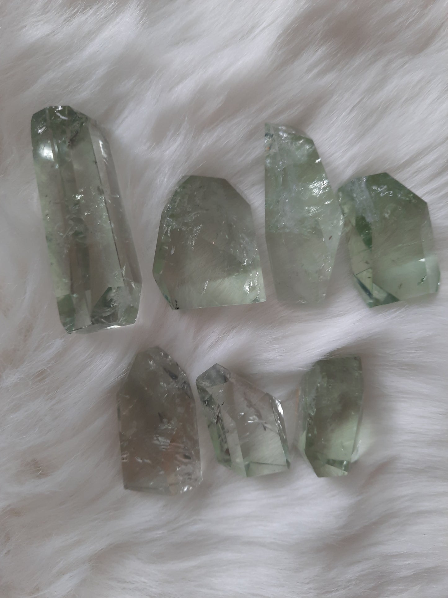 Prasiolith | Grüner Amethyst Freeform